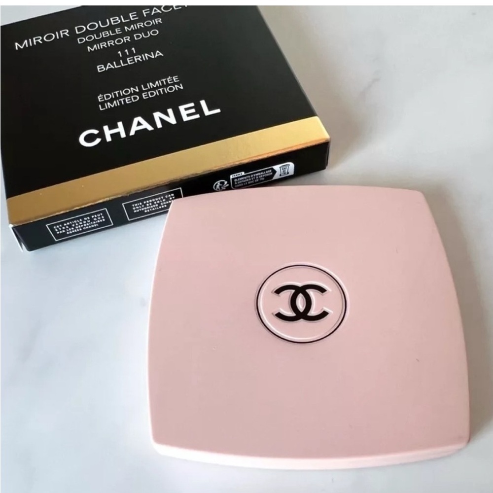 Chanel Pink Compact Mirror - Picture 2 of 6